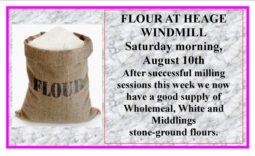 10th August 2024 - We have Flour available